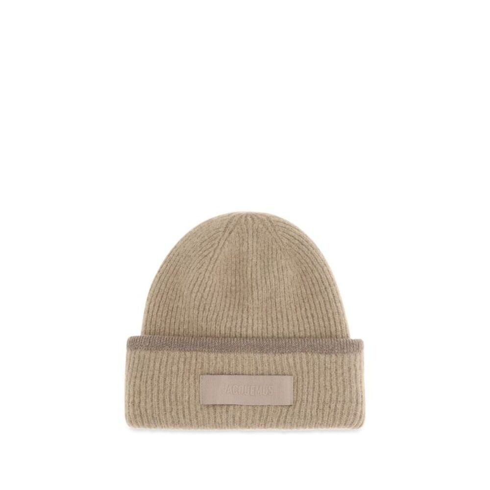 Jacquemus Beige Alpaca Vicugna Pacos Women's Beanie